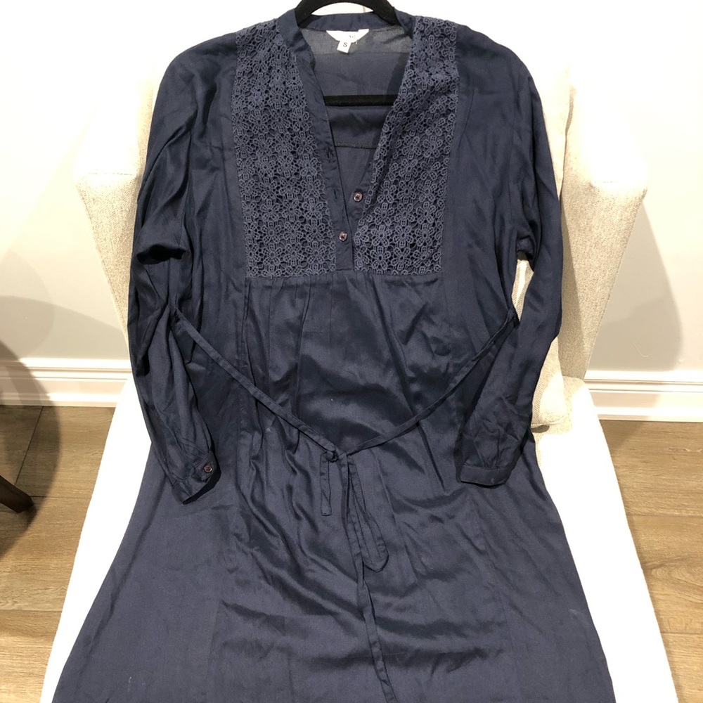 Navy blue dress